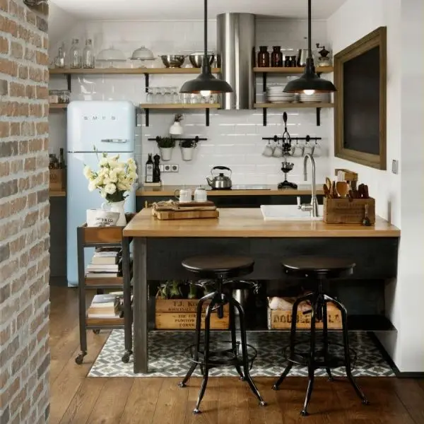 Dapur Aesthetic Minimalis ala Cafe